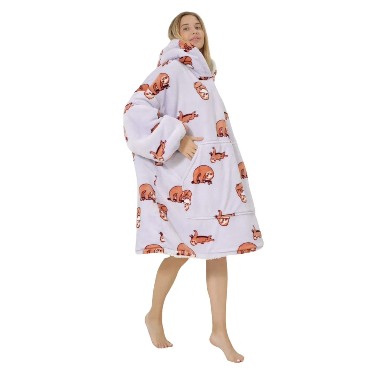 My Snuggy - Adult Sloth Hoodie Blanket