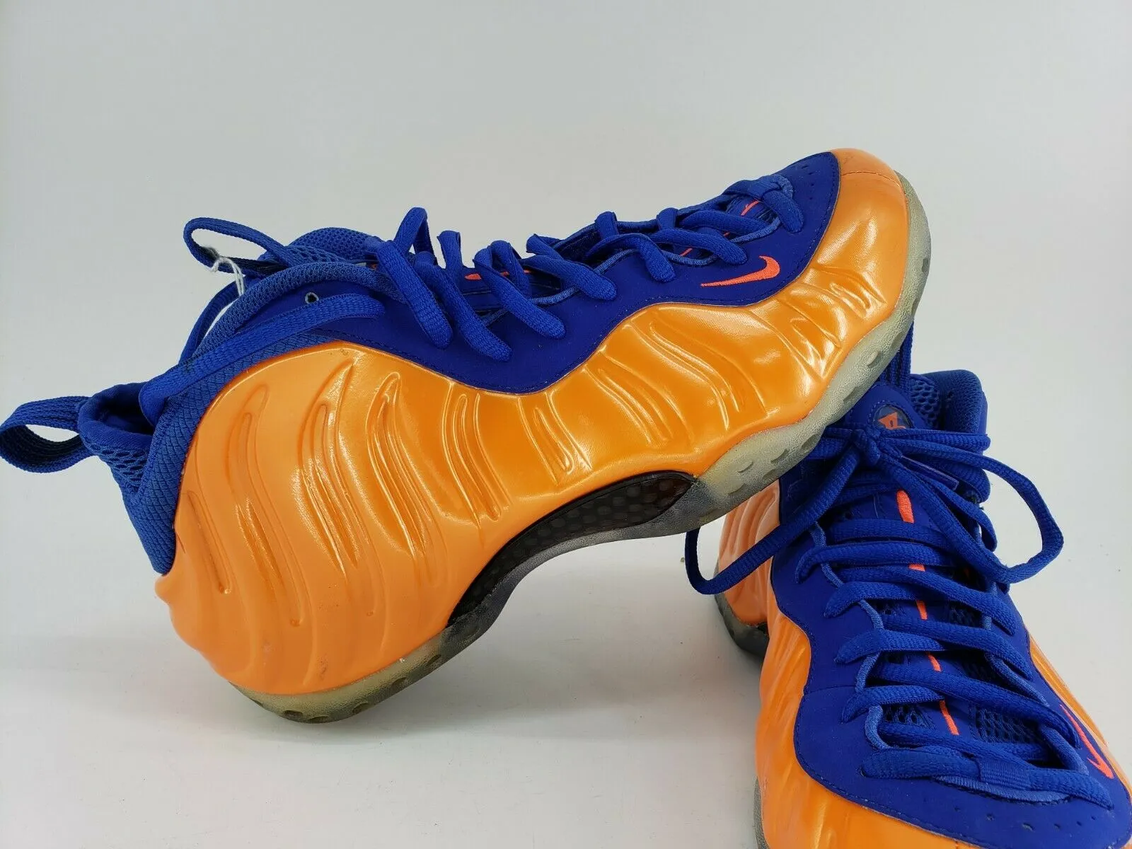 Nike Air Foamposite One 'Knicks' | Orange Blue | Sz 9.5 US, 43 EUR | 314996-801