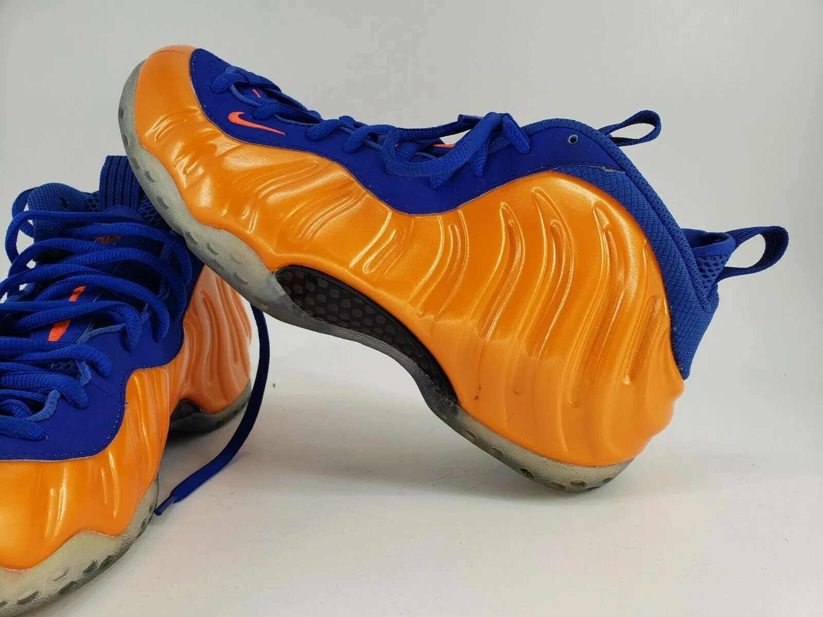 Nike Air Foamposite One 'Knicks' | Orange Blue | Sz 9.5 US, 43 EUR | 314996-801