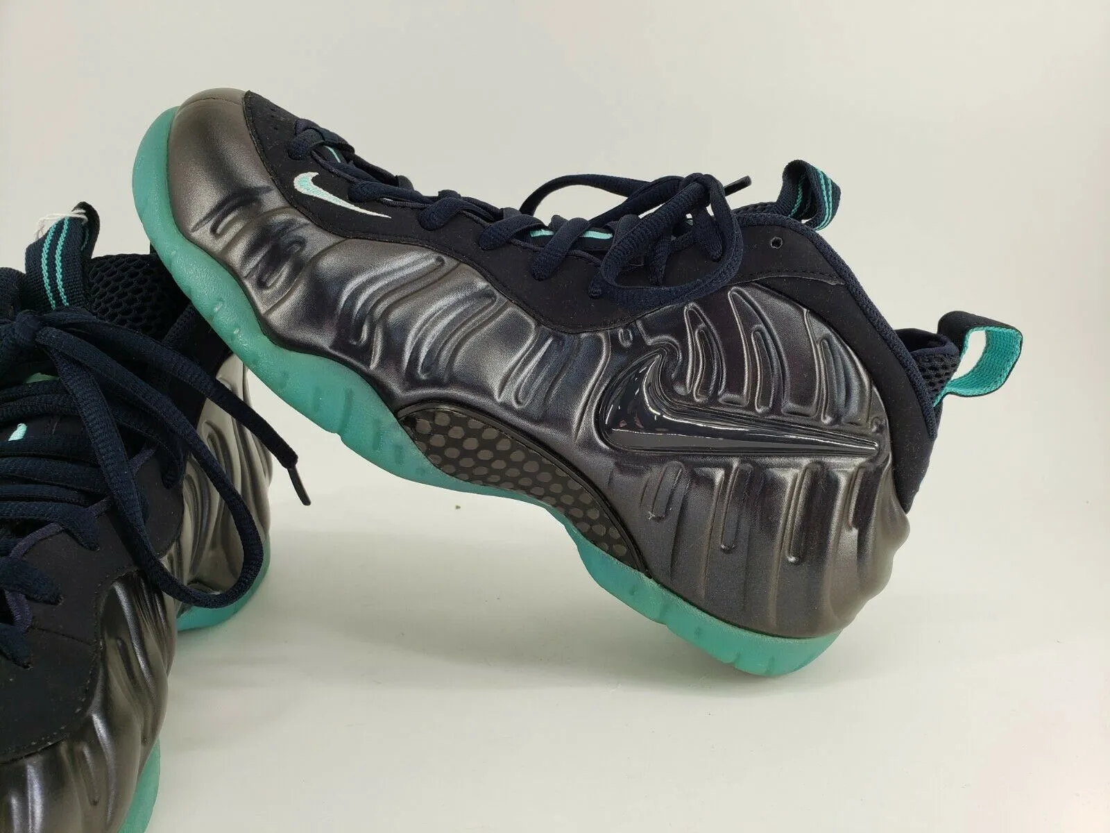 Nike Air Foamposite Pro 'Aqua' | Dark Obsidian | Men’s Sz 9.5 US | 624041 402