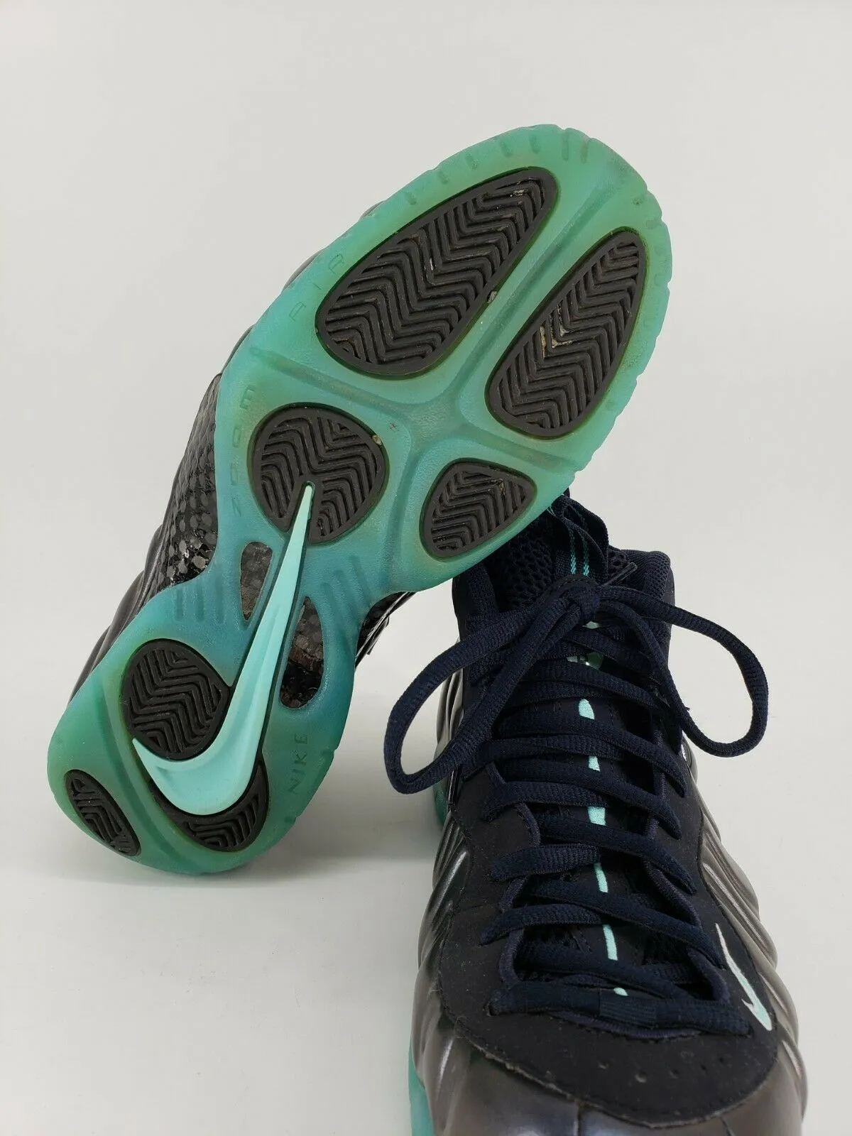 Nike Air Foamposite Pro 'Aqua' | Dark Obsidian | Men’s Sz 9.5 US | 624041 402