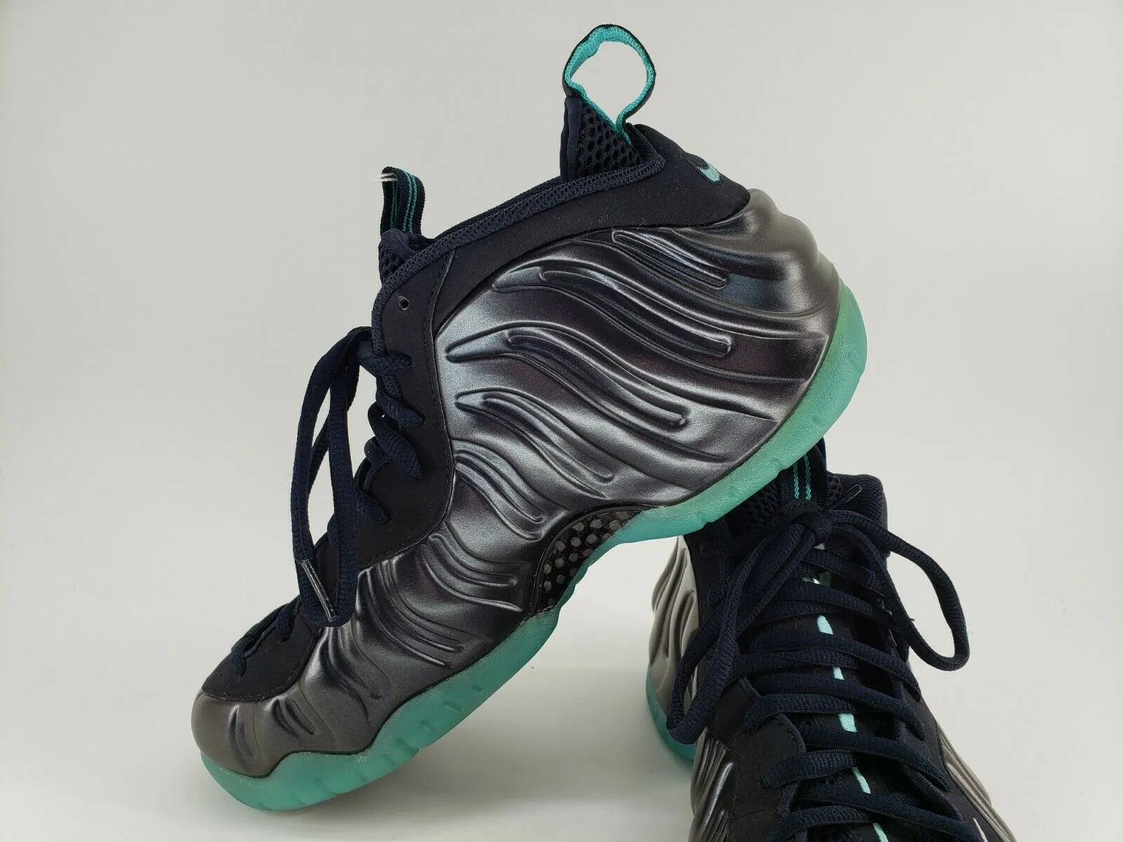 Nike Air Foamposite Pro 'Aqua' | Dark Obsidian | Men’s Sz 9.5 US | 624041 402