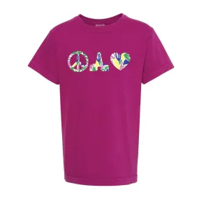 Peace Hope Love Short Sleeve Tee