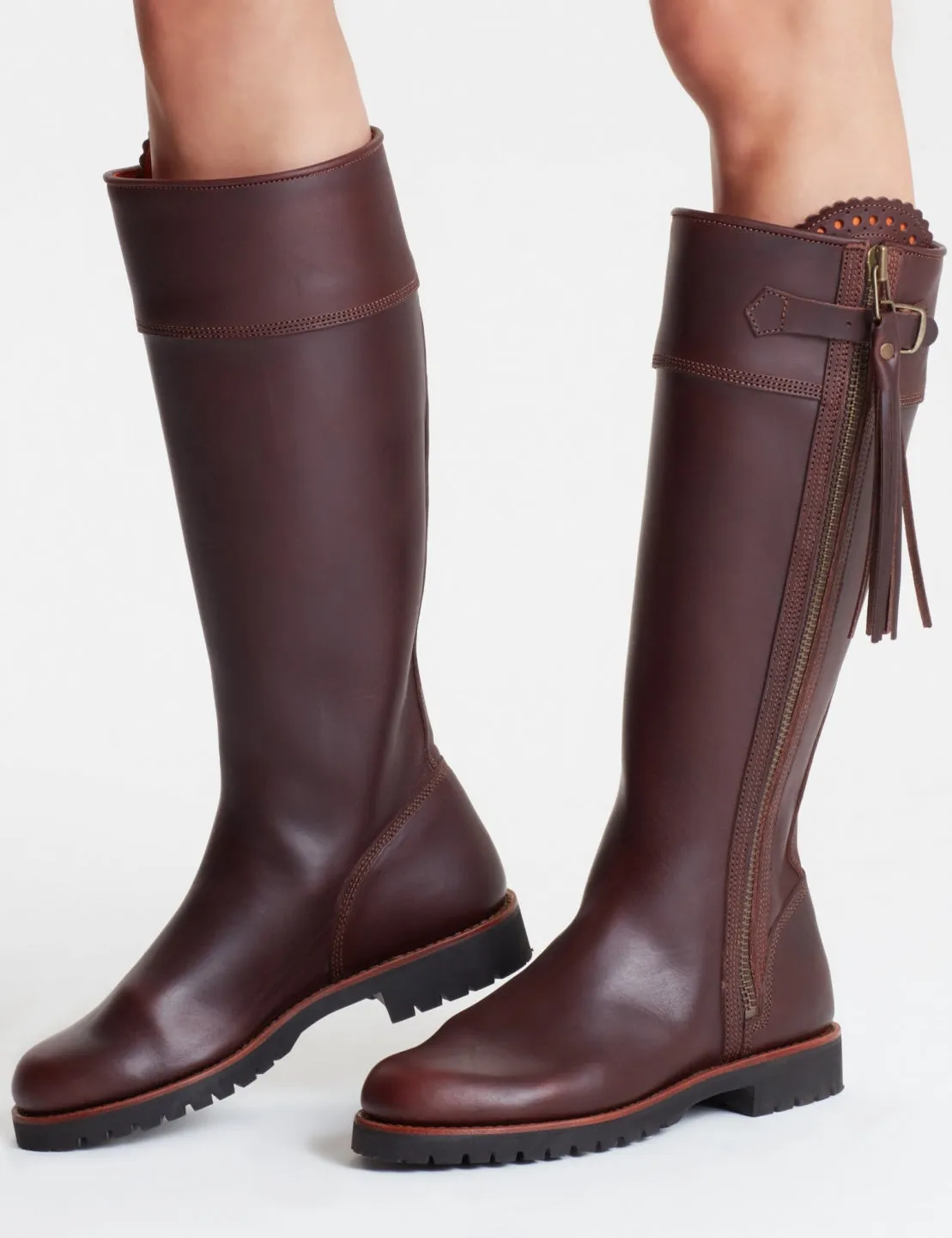 Penelope Chilvers Standard Leather Tassel Boots