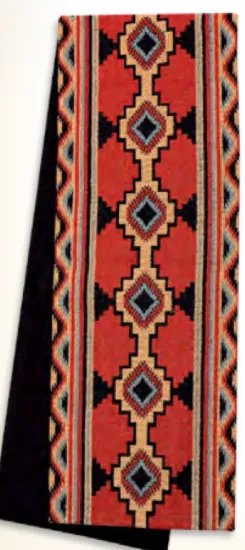 "Azteca" Western Jacquard Table Runner