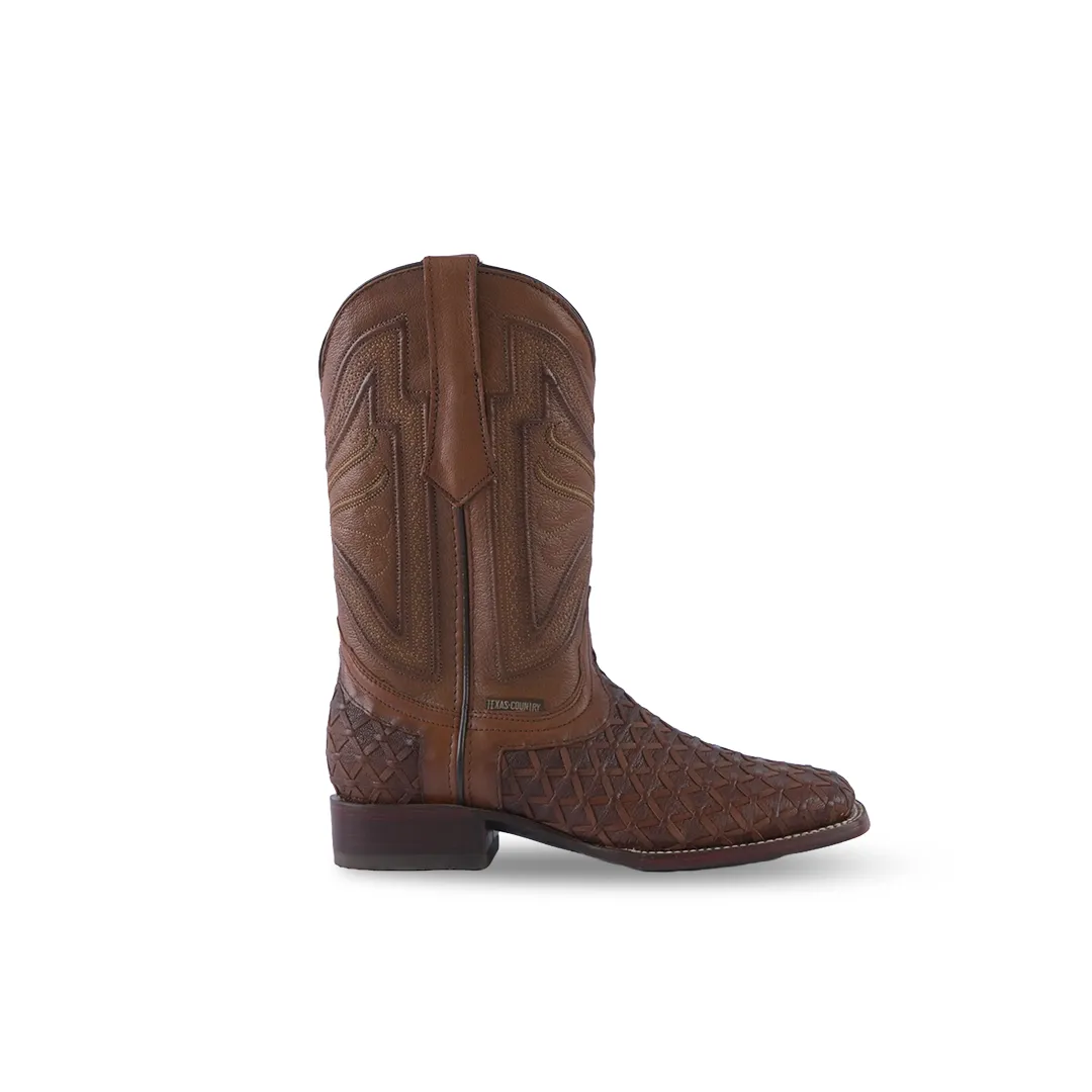 Texas Country Western Boot Mestizo Miel E621