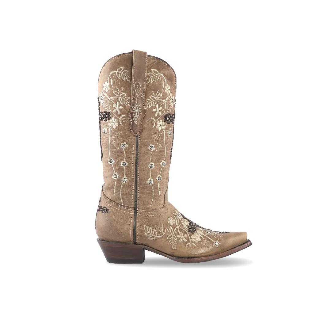 Texas Country Womens Western Boot Sierra Paja E765