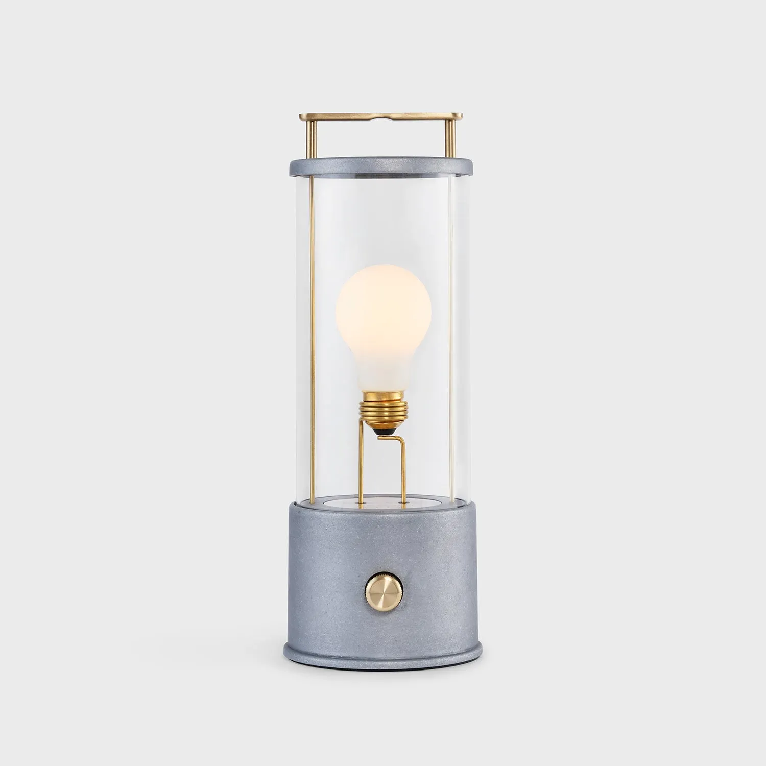 The Rugged Muse Portable Lamp in Raw Aluminium