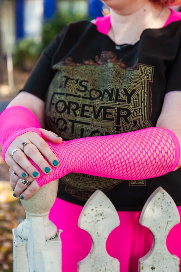 Triangle Net Arm Warmers