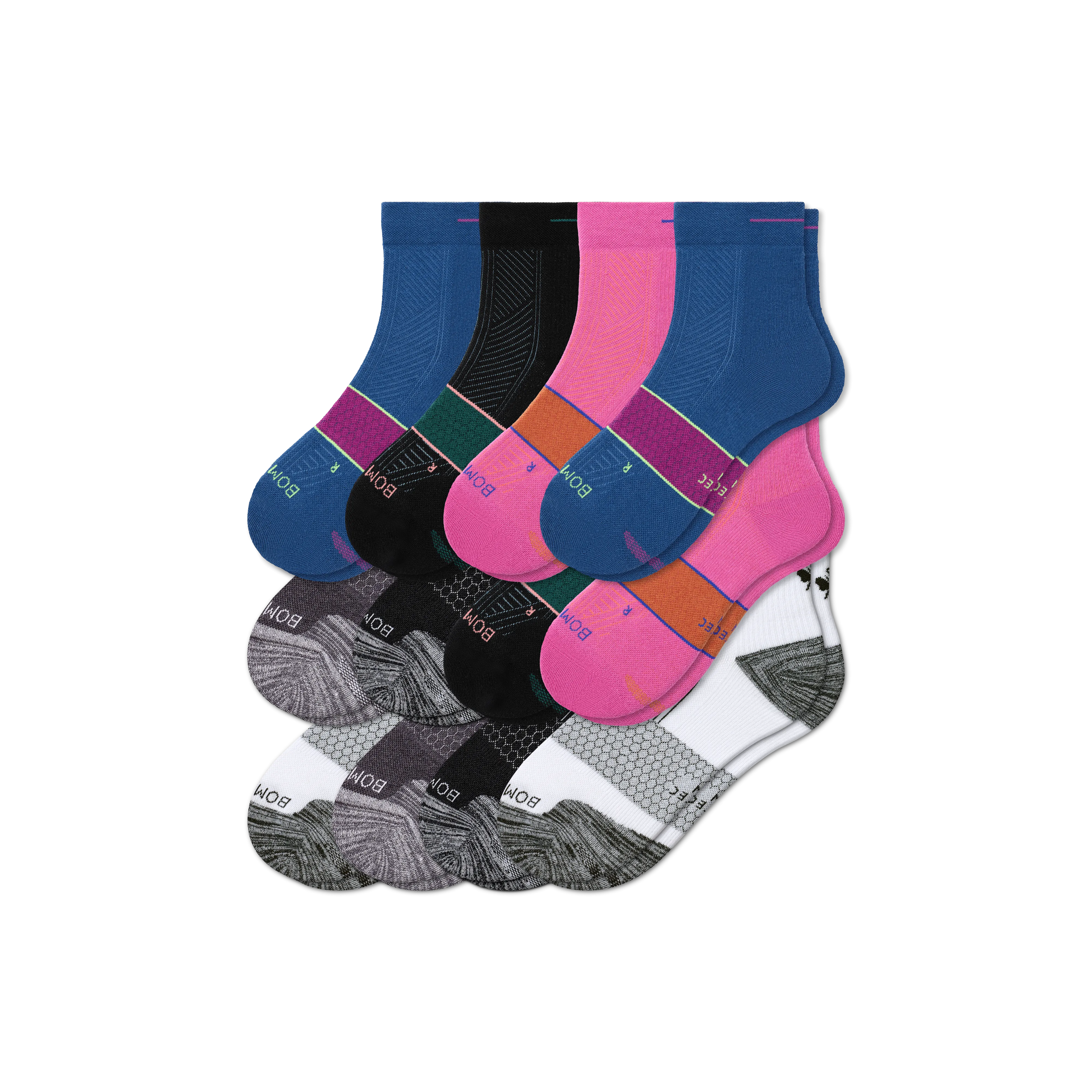 Women's Running Quarter Sock 12-Pack