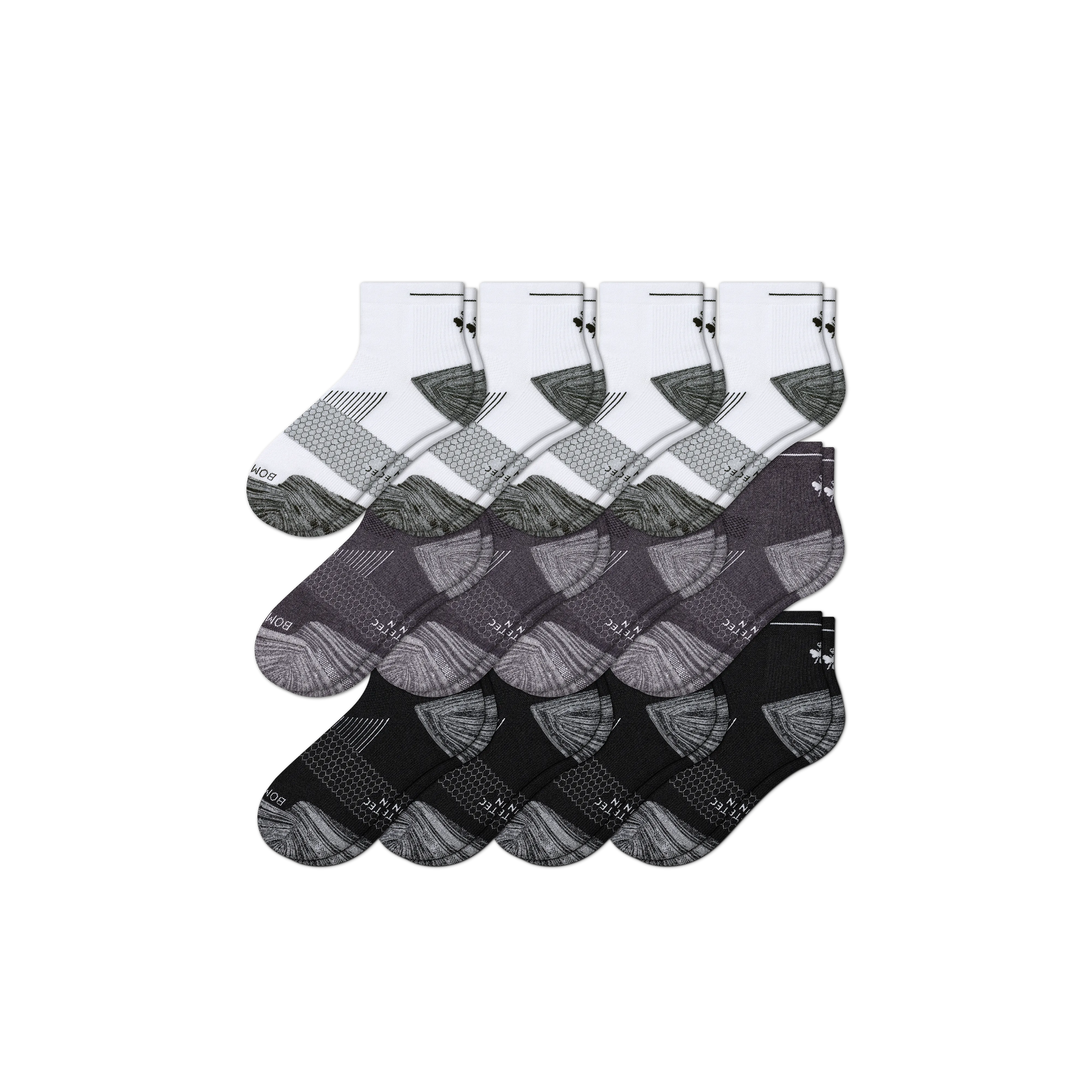 Women's Running Quarter Sock 12-Pack